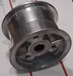 6" Azusa Aluminum Tri-star Live Axle Go Kart Wheel, 4" Wide For Stepped. Fixed Price $37.99.