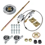 32'' Go Kart Rear Axle Kit + Brake Assembly +sprocket Hub Drift Trike. Fixed Price $83.10.