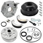 Rear Brake Drum Hub Plate Cover Bearing Seal For Honda Fourtrax 300 4x4 Trx300fw. Fixed Price $188.00.