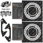 Niche Front Brake Rotor Caliper Pad Set For Polaris Ranger 800 1911283. Fixed Price $175.95.