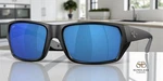 Costa 6s9113 911308 Tailfin Matte Black Blue Polarized 60 Mm Men's Sunglasses. Fixed Price $130.99.