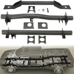 Front Fuel Tank/rear Tank /shock Support Crossmember For 99-06 Silverado Gmc 3pc. Fixed Price $218.77.