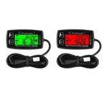 Runleader Digital Tach Hour Meter & Engine Temp Gauge, Alert Rpm/temp, Backlit. Fixed Price $74.50.