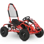 Mototec Mud 98cc Full Suspension Ride Red Gas Go Kart. Fixed Price $1149.00.