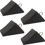 Afa Tooling - Heavy Duty Rubber Wheel Chocks W/eyebolt Tie Off Handles Rv W.... Fixed Price $63.75.