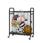 Storageworks Ball Storage With Wheels, Garage Sports Equipment Organizer Ho. Fixed Price $59.61.