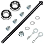 Ciloyu 14mm 325mm Mini Bike Rear Axle Nut Kit + 6202rs Axle, Black. Fixed Price $28.58.