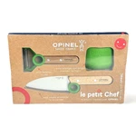 New! Opinel Le Petit Chef 3-pc. (green) Knife + Peeler Finger Guard Kids Set!. Fixed Price $39.99.