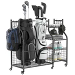 New Best Walmann Garage Golf Bag Storage Organizer Stand, Extra Large Stand With. Fixed Price $136.15.