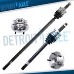4wd Front Cv Axle Shafts Wheel Bearing Hubs For 1999-2004 Jeep Grand Cherokee. Fixed Price $197.24.