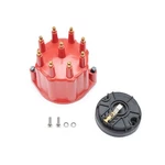 Pertronix Ignition Dist. Cap & Rotor Kit - Red W/male Tower- D600711. Fixed Price $82.20.