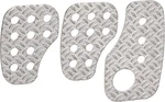 Omp Racing Knurled Sand-blasted Aluminum Pedals (set Of 3). Fixed Price $60.01.
