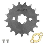 Hiaors 428 17t 17mm Motorcycle Front Engine Sprocket Compatible With 50cc 70c.... Fixed Price $14.27.