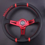 Racing 14" Rastp Deep Dish Drifting Sport Steering Wheel Aluminum. Fixed Price $36.88.
