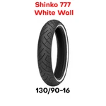 New Shinko 777 Sr777 Motorcycle Tire Front White 130/90-16 16" 130 90 16 Hd 73h. Fixed Price $159.85.