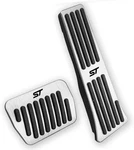 Lexley 2pcs Anti-slip Aluminum Brake Gas Pedal Pads,auto No Drilling Accelerator. Fixed Price $44.13.