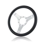 9 Bolt Disc Steering Wheel, 14" Leather Billet For Gm 1967-94.... Fixed Price $143.80.