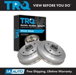 Trq Rear Brake Drum Pair Set For 00-08 Ford Focus. Fixed Price $99.95.