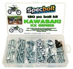 Kawasaki Kx 120pc Factory Bolt Kit Kx60 Kx65 Kx80 Kx85 Kx100 Kx125 Kx250 Kx500. Fixed Price $40.00.