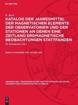R Bock Stationen Von -001 Bis -900 (hardback). Fixed Price $213.52.