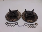 2017 Polaris Ranger 500 Etx Hdpe Oem Rh Lh Front Hubs & Rotors. Fixed Price $35.00.