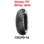 New Shinko 777 Sr777 Motorcycle Tire Rear White Wall 130/90-16" 130 90 16 73h Hd. Fixed Price $168.85.
