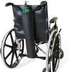 Nyortho Oxygen Tank Holder For Wheelchair - D & E Cylinder Carrier Bag With Adju. Fixed Price $29.58.