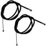 Two (2) Throttle Brake Clutch Cables 48" Fits Manco Mini Bikes Canam 261. Fixed Price $15.99.