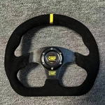 New Omp Steering Wheel 13 Inch Suede Leather Comthe Untamed Modified. Fixed Price $142.69.