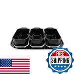 Aroma Triple Buffet Server Accessory For 18-qt. 20-qt. And 22-qt. Roaster. Fixed Price $41.55.