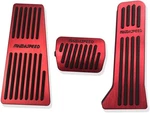 Boyuer 3pcs Anti-slip No Drilling Aluminum Rest Brake Gas Accelerator Pedal Cove. Fixed Price $55.65.