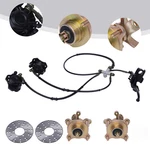 Front Steering Spindle 4 Stud Wheel Hub Brake Caliper For Quad Atv Go Kart 250cc. Fixed Price $92.96.