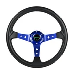 Rastp Universal Racing Steering Wheel,drifting Deep Dish Wheel Blue. Fixed Price $49.99.