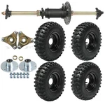 6" Atv Go Kart 13x4.10-6 Wheel Tire Electric Rear Differential Axle Kit 30" 28". Fixed Price $160.06.