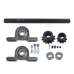 Jackshaft Go Kart Minibike Complete Kit 3/4" X 10" #35. Fixed Price $72.99.
