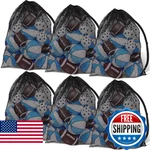 Shappy 8 Pack Extra Large Sports Ball Bag 30 X 40 Inches Mesh Soccer Basketball. Fixed Price $66.98.