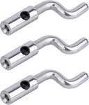 3pc Z Bend Throttle Cable Ends Universal Adjustable Head Wire Stop Kit Fitting. Fixed Price $13.40.