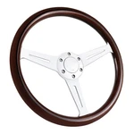 14" Woodgrain Racing Steering Wheel Vintage Nostalgic Style 6-bolt W.... Fixed Price $135.00.