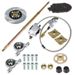 1" 32" Go Kart Atv Rear Live Axle Kit Brake Assembly For Drift Trike. Fixed Price $79.04.