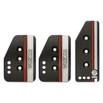 Sparco Settanta Series Aluminum Black Manual Pedal Pad Set Universal 037879op01. Fixed Price $79.35.