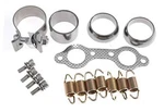 Exhaust Pipe Manifold Gasket Spring Kit For Polaris Utv Ranger Rzr 800. Fixed Price $31.25.