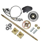 815mm 32" Atv Quad Go Kart Rear Live Axle Kit Sprocket Brake Wheel Hub Cart. Fixed Price $85.90.