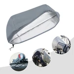 For 15-20hp Waterproof Heavy-duty Outboard Motor Cover 420d Oxford Fabric. Fixed Price $17.57.