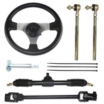 Pro Bat 300mm/11.8'' Go Kart Steering Wheel Steel Kit With 420mm/16.5'' Gear .... Fixed Price $104.00.