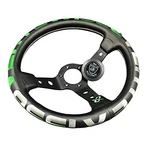 320mm Automobile Repacking Racing Steering Wheel 6 Bolt Pvc Alloy 32cm, Black. Fixed Price $70.99.