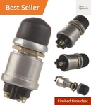 Mdy 12v 20a Horn Button Push Starter Switch Weatherproof Rubber Cover And 2 T.... Fixed Price $14.99.