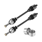 Youxmoto Front Left/right Cv Axle & Wheel Bearing Kit Fit For Polaris Ranger .... Fixed Price $155.28.