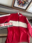 G-force Racing Gear Jacket & Pants (red + White) - Large Suit. Fixed Price $285.00.
