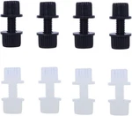 Nylon License Plate Frame Bolts & Nuts Screws Fasteners For One Size, Black. Fixed Price $10.95.