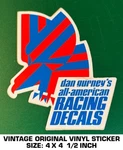 Dan Gurney All-american Racing - Vintage Original Vinyl Decal Sticker Scca. Fixed Price $8.02.